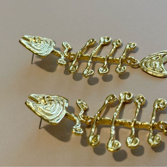 Fish dangle Earrings #1594 - Picture 3 of 4